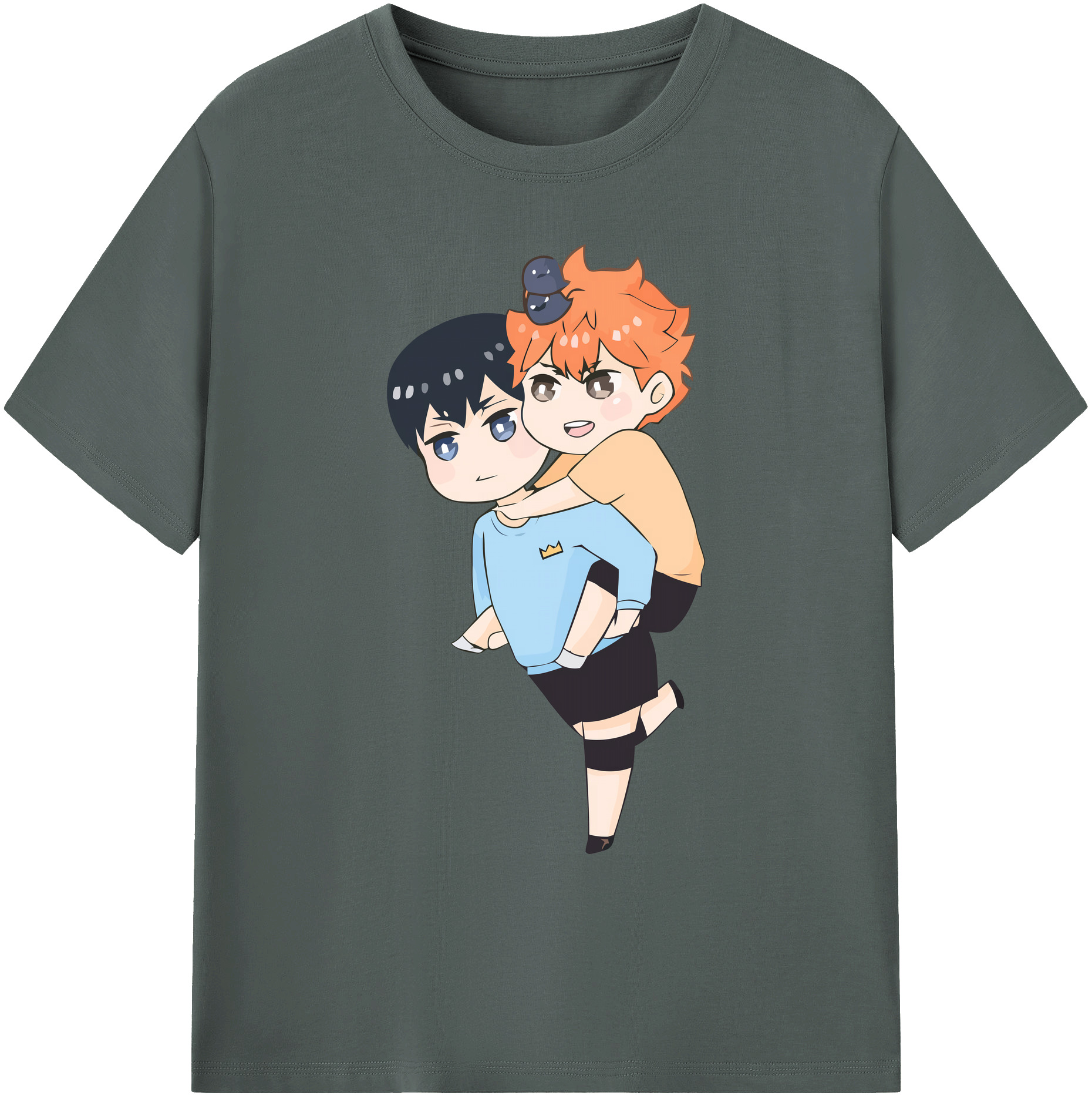 （画像用） ハイキュー!! Haikyu!! 綿100％ メンズ半袖Tシャツ｜肌触りやわらか＆通気性